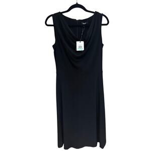 DKNY black dress size 8 NWT